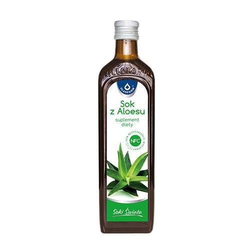 Zdjęcie produktu - OLEOFARM Sok z Aloesu, 500 ml 