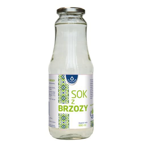Zdjęcie produktu - OLEOFARM Sok z Brzozy bez dodatku cukru, 990ml 