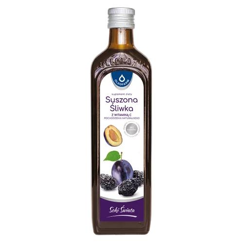 Zdjęcie produktu - Oleofarm Sok z suszonych śliwek z naturalną witaminą C, 490 ml