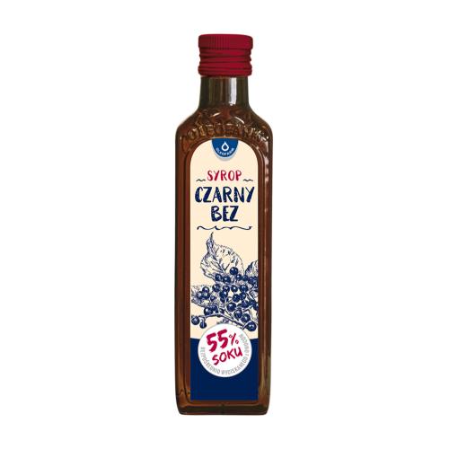 Zdjęcie produktu - OLEOFARM Czarny Bez Syrop z owoc&oacute;w czarnego bzu, 250ml
