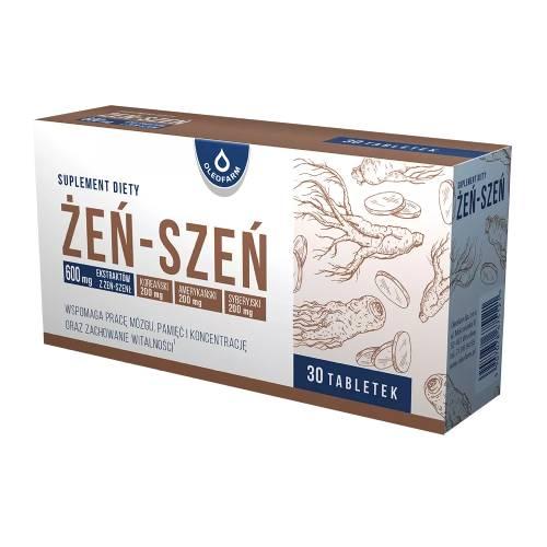 Zdjęcie produktu - OLEOFARM Żeń-szeń, 30 tabletek