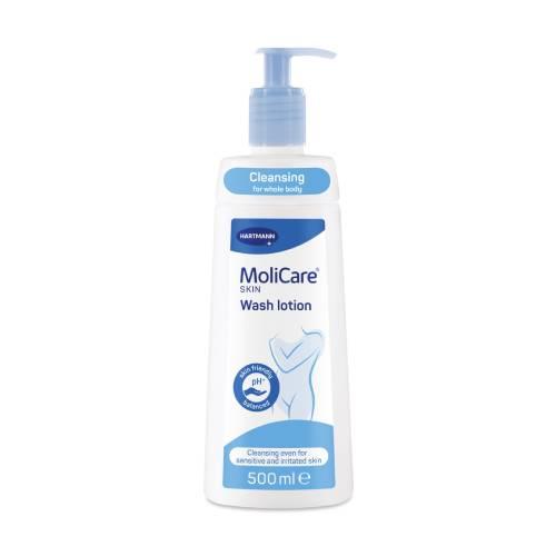 Miniaturka artykułu - MoliCare Skin Mydło w płynie do sk&oacute;ry wrażliwej i podrażnionej, 500 ml