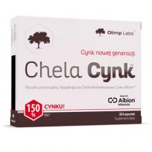 Zdjęcie produktu - OLIMP CHELA-CYNK, 30 kapsułek
