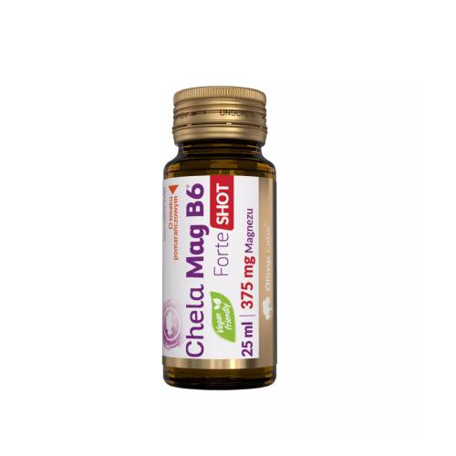 Zdjęcie produktu - OLIMP CHELA-MAG B6 Forte shot pomarańczowy, 25ml