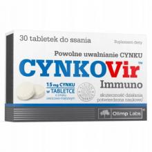 Zdjęcie produktu - OLIMP Cynkovir Immuno tabletki, 30 szt.