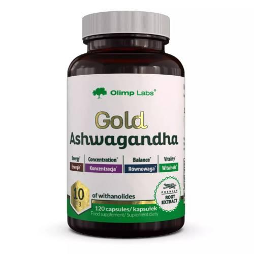 Zdjęcie produktu - OLIMP Gold Ashwagandha, 120 kapsułek