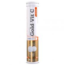 Zdjęcie produktu - OLIMP Gold-Vit C 1000 smak cytrynowy - 20 tabletek musujących