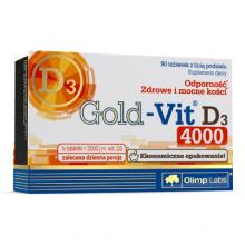 Zdjęcie produktu - Olimp Gold-Vit D3 4000, 90tabl.