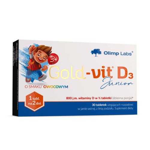Zdjęcie produktu - OLIMP GOLD-VIT D3 JUNIOR, 30tabl.