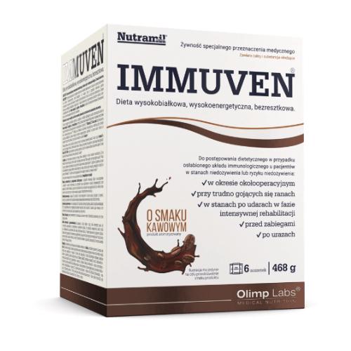 Zdjęcie produktu - OLIMP Immuven o smaku kawowym, 6sasz.