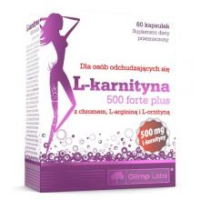 Zdjęcie produktu - Olimp L-Karnityna 500 Forte Plus - 60 kapsułek