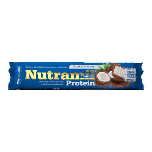 Zdjęcie produktu - Olimp Nutramil Complex Protein Baton o smaku kokosowym, 60g