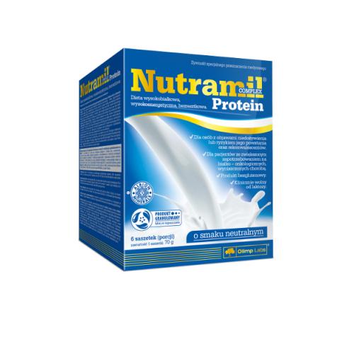 Zdjęcie produktu - Olimp Nutramil Complex Protein neutralny - 6 saszetek
