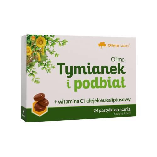 Zdjęcie produktu - Olimp Tymianek i Podbiał, 24 past. do ssania
