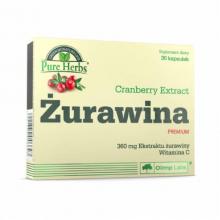 Zdjęcie produktu - Olimp Żurawina Premium - 30 kapsułek