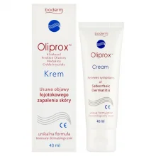 Zdjęcie produktu - OLIPROX Krem na ŁZS łupież pstry i grzybicę sk&oacute;ry, 40 ml