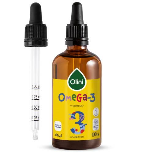 Zdjęcie produktu - Olini Omega-3 dla dzieci, 100 ml