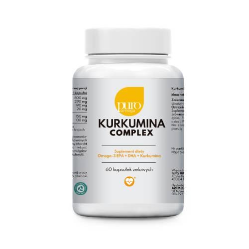 Zdjęcie produktu - Puro Omega Kurkumina Complex, 60 kaps.
