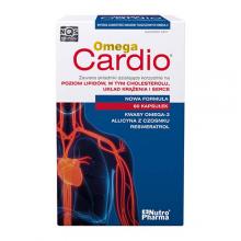 OMEGA CARDIO + czosnek, 60 kapsułek