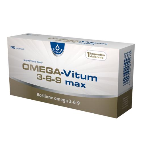 Zdjęcie produktu - Omega-Vitum 3-6-9 Max, 30kaps.