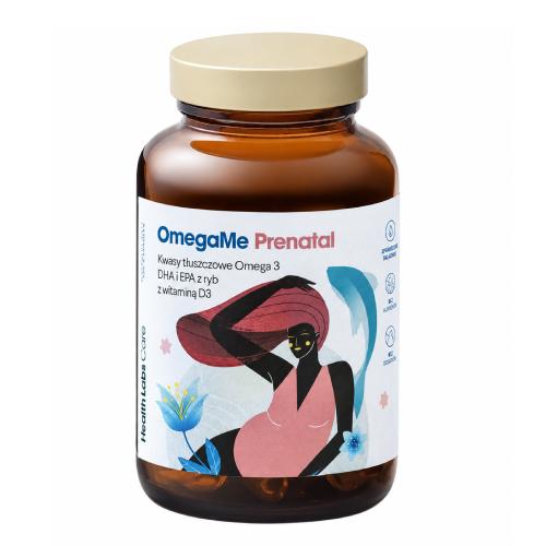 Zdjęcie produktu - Health Labs OmegaMe Prenatal, 120 kaps.