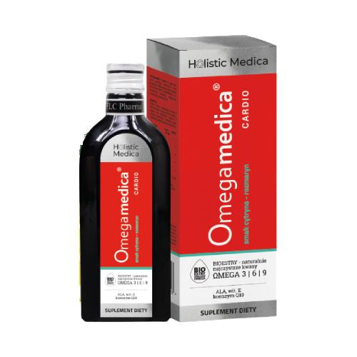 Zdjęcie produktu - OMEGAMEDICA Cardio - wsparcie układu krążenia cytryna-rozmaryn, 250ml