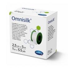 Zdjęcie produktu - OMNISILK 2.5cm x 5m Plaster na k&oacute;łku jedwabny - 1 sztuka