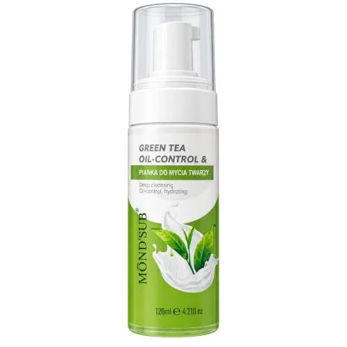 Miniaturka artykułu - Mond'Sub Milky Shake Green Tea Pianka do mycia twarzy, 120 ml