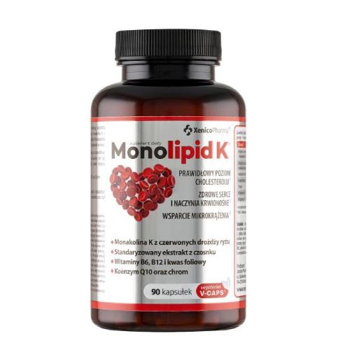 Miniaturka artykułu - Monolipid K, 90 kaps.