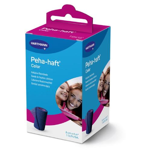 Zdjęcie produktu - Hartmann Peha-haft Color Opaska podtrzymująca 8cm x 4m, 1szt.