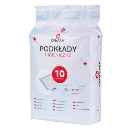 Zdjęcie produktu - OPHARM Chłonne podkłady higieniczne 60x90cm, 10szt. v8