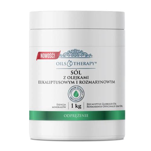 Zdjęcie produktu - Optima Natura S&oacute;l z olejkami eukaliptusowym i rozmarynowym, 1 kg