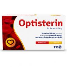 Zdjęcie produktu - Optisterin, 30 kapsułek KR&Oacute;TKA DATA 31.03.2025