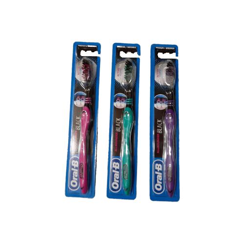 Zdjęcie produktu - ORAL-B Allrounder Black Szczoteczka manualna do zęb&oacute;w średnia, 1szt.