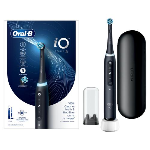 Zdjęcie produktu - Oral-B iO Series 5 Black Szczoteczka elektryczna do zęb&oacute;w czarna