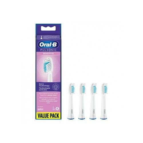 Zdjęcie produktu - ORAL-B Końc&oacute;wki do szczoteczki sonicznej Pulsonic Sensitive, 4 szt
