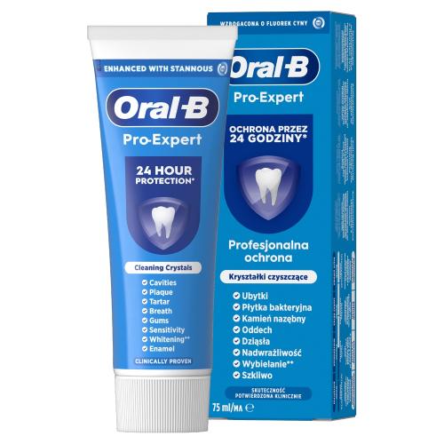 Zdjęcie produktu - Oral-B Pro-Expert Professional Protection Profesjonalna ochrona Pasta do zęb&oacute;w, 75 ml