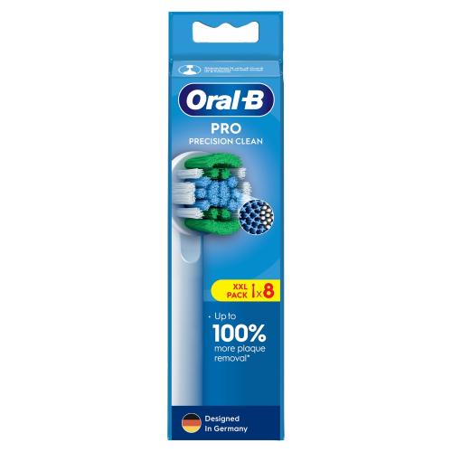 Zdjęcie produktu - Oral-B Pro Precision Clean Końc&oacute;wki wymienne do szczoteczek elektrycznych, 8 szt.