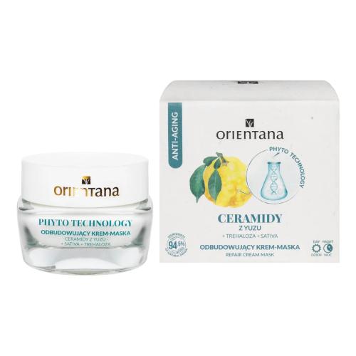 Zdjęcie produktu - Orientana Phyto Technology Odbudowujący krem-maska Ceramidy Trehaloza Sativa, 40 ml