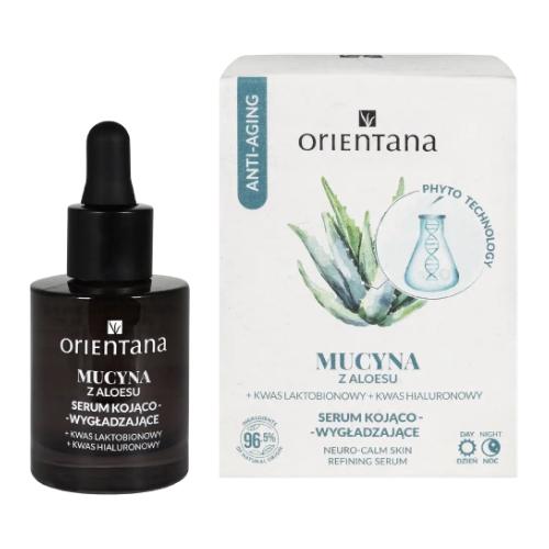 Zdjęcie produktu - Orientana Phyto Technology Serum kojąco-wygładzające Mucyna Kwas Hialuronowy i Laktobionowy, 30 ml