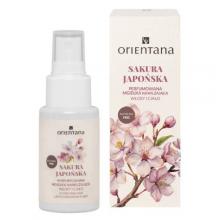 Zdjęcie produktu - Orientana Sakura Japońska Perfumowana mgiełka nawilżająca do ciała i włos&oacute;w, 50 ml