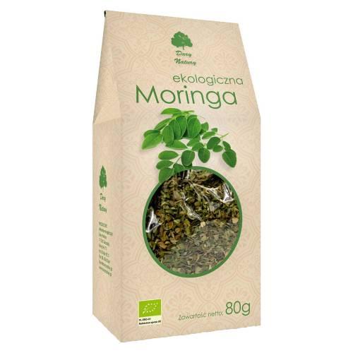Miniaturka artykułu - Moringa liść EKO - 80g DARY NATURY