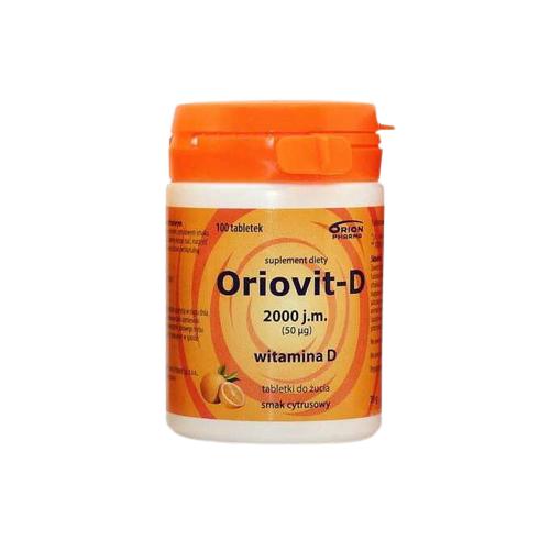 Zdjęcie produktu - Oriovit D2000, 100 tabletek