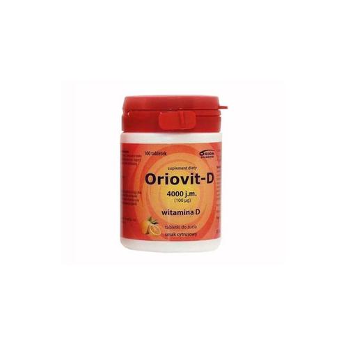 Zdjęcie produktu - Oriovit D4000, 100 tabletek