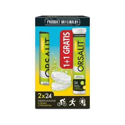 Zdjęcie produktu - ORSALIT Tabs, 2x 24 tabletki musujące
