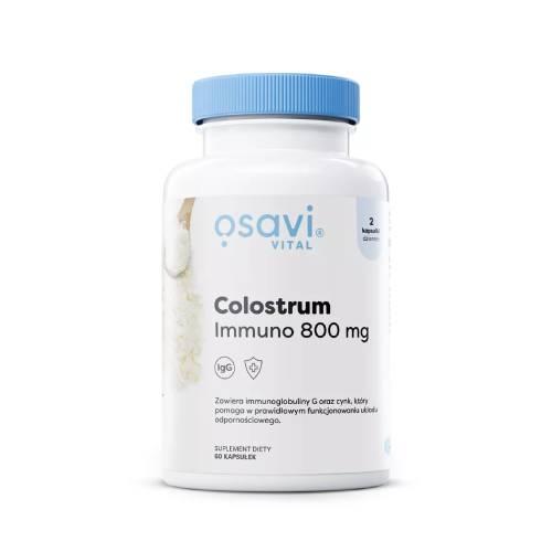 Zdjęcie produktu - OSAVI Colostrum Immuno 800mg, 120 kapsułek