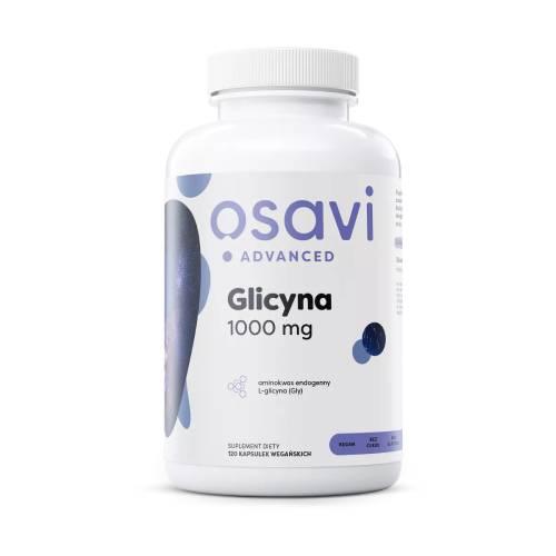 Zdjęcie produktu - OSAVI Glicyna 1000 mg, 120 kapsułek