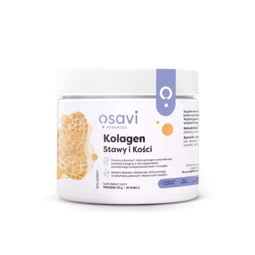 Zdjęcie produktu - OSAVI Advanced Kolagen Stawy i Kości Proszek, 153g
