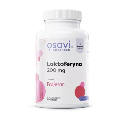 Zdjęcie produktu - Osavi Advanced Laktoferyna 200mg, 60 kaps.