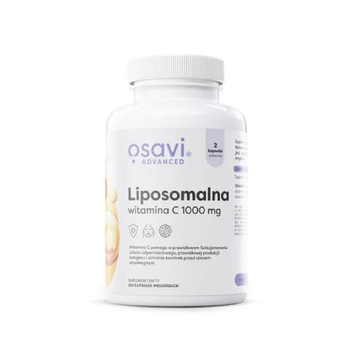 Zdjęcie produktu - OSAVI Liposomalna Witamina C, 120kaps.